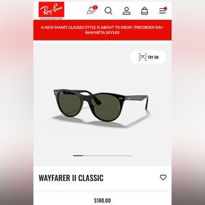 Ray-Ban Wayfarer ll Classic Sunglasses